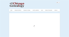 Desktop Screenshot of chicagogenealogy.com